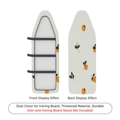 1-Piece Orange Fruit Pattern Leaf  Ironing Board Cover, Universal Size, Without Board
