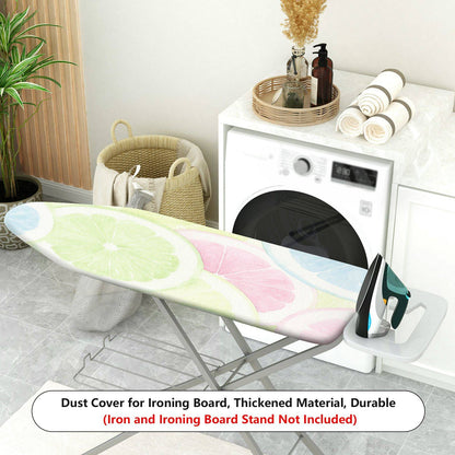 1-Piece Fruit Pattern Citrus Pastel Design  Ironing Board Cover, Universal Size, Without Board