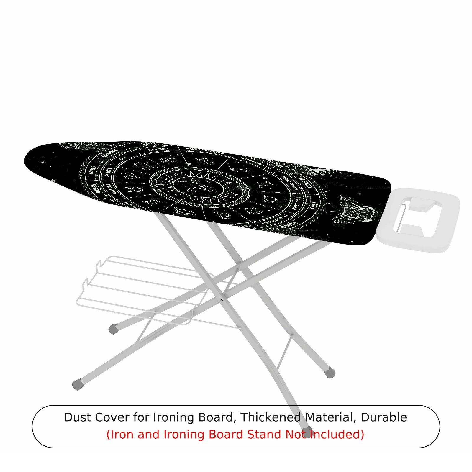 1-Piece Zodiac Astrology Horoscope  Ironing Board Cover, Universal Size, Without Board