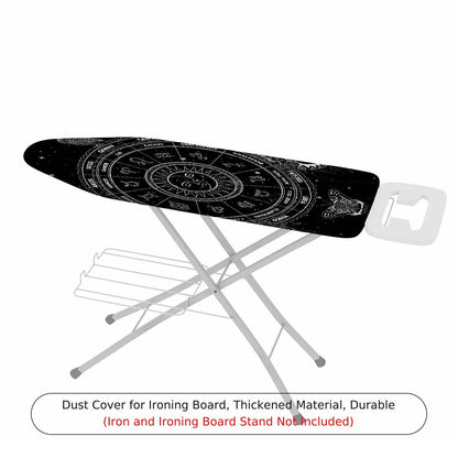 1-Piece Zodiac Astrology Horoscope  Ironing Board Cover, Universal Size, Without Board