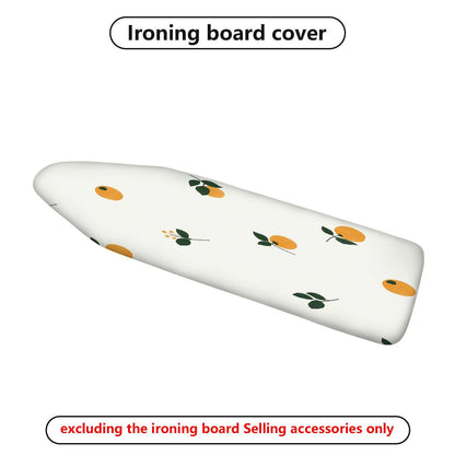 1-Piece Orange Fruit Pattern Leaf  Ironing Board Cover, Universal Size, Without Board