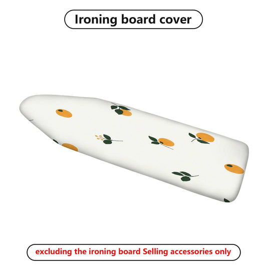 1-Piece Orange Fruit Pattern Leaf  Ironing Board Cover, Universal Size, Without Board