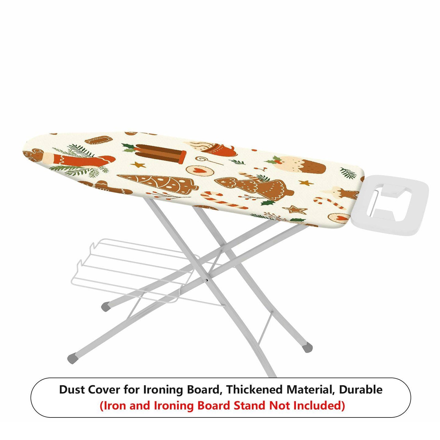 1-Piece Christmas Holiday Festive  Ironing Board Cover, Universal Size, Without Board