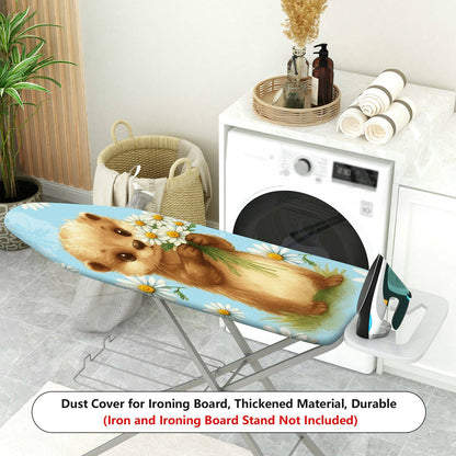 1-Piece Cute Flower Animal  Ironing Board Cover, Universal Size, Without Board