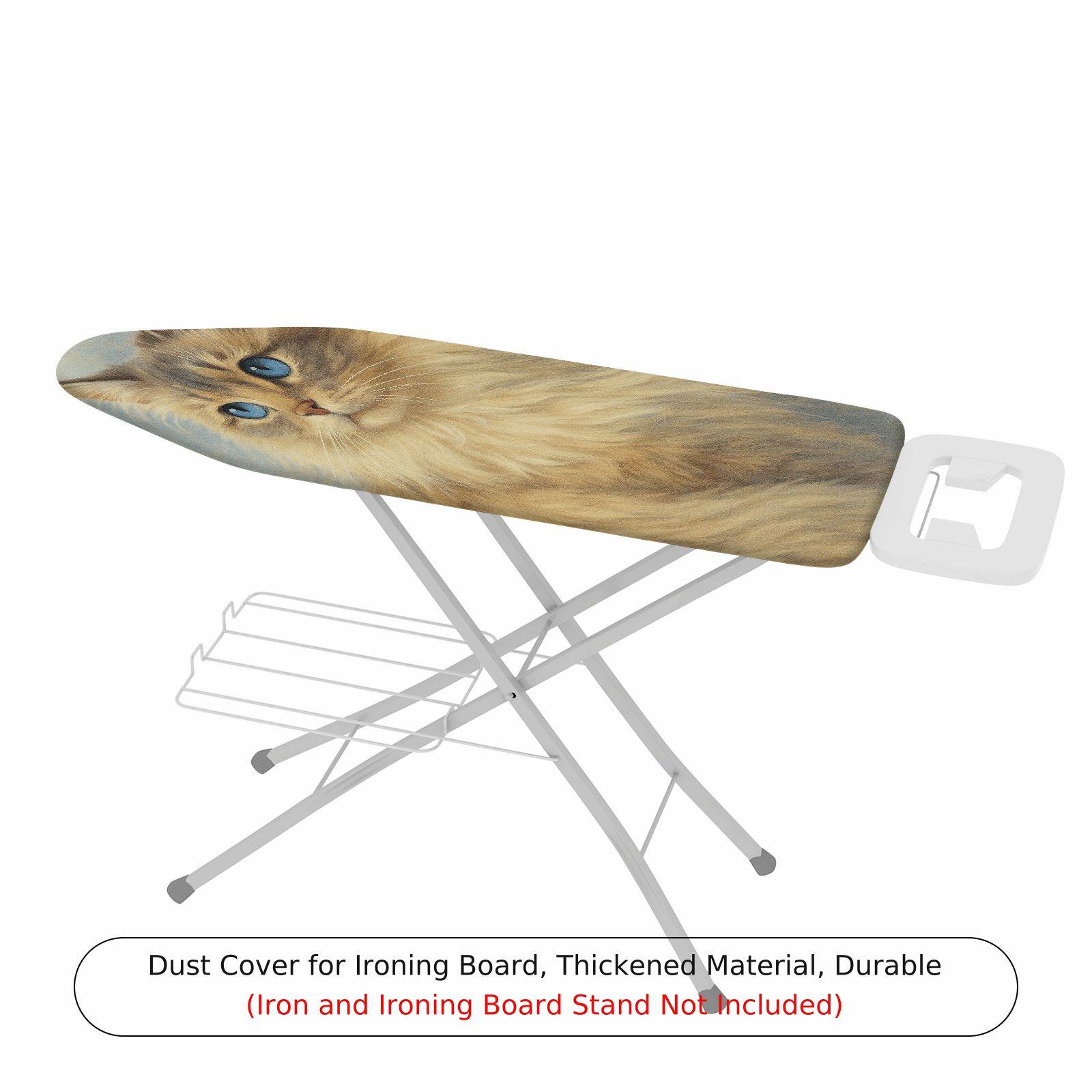 1-Piece Cat Pattern Cute Feline  Ironing Board Cover, Universal Size, Without Board