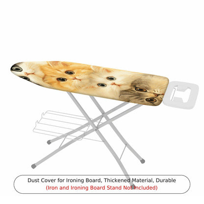 1-Piece Cute Cat Print Animal Soft  Ironing Board Cover, Universal Size, Without Board