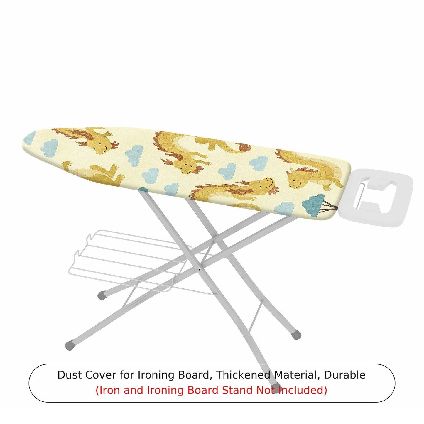 1-Piece Dragon Cloud Print Cute  Ironing Board Cover, Universal Size, Without Board
