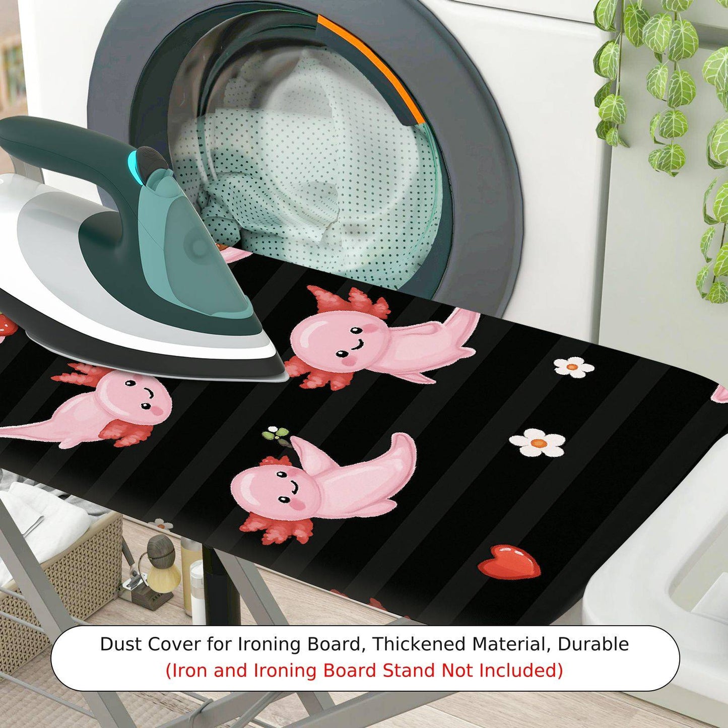 1-Piece Cute Heart  Ironing Board Cover, Universal Size, Without Board