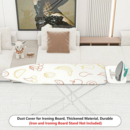 1-Piece Fruit Pattern Decorative Print Graphic  Ironing Board Cover, Universal Size, Without Board