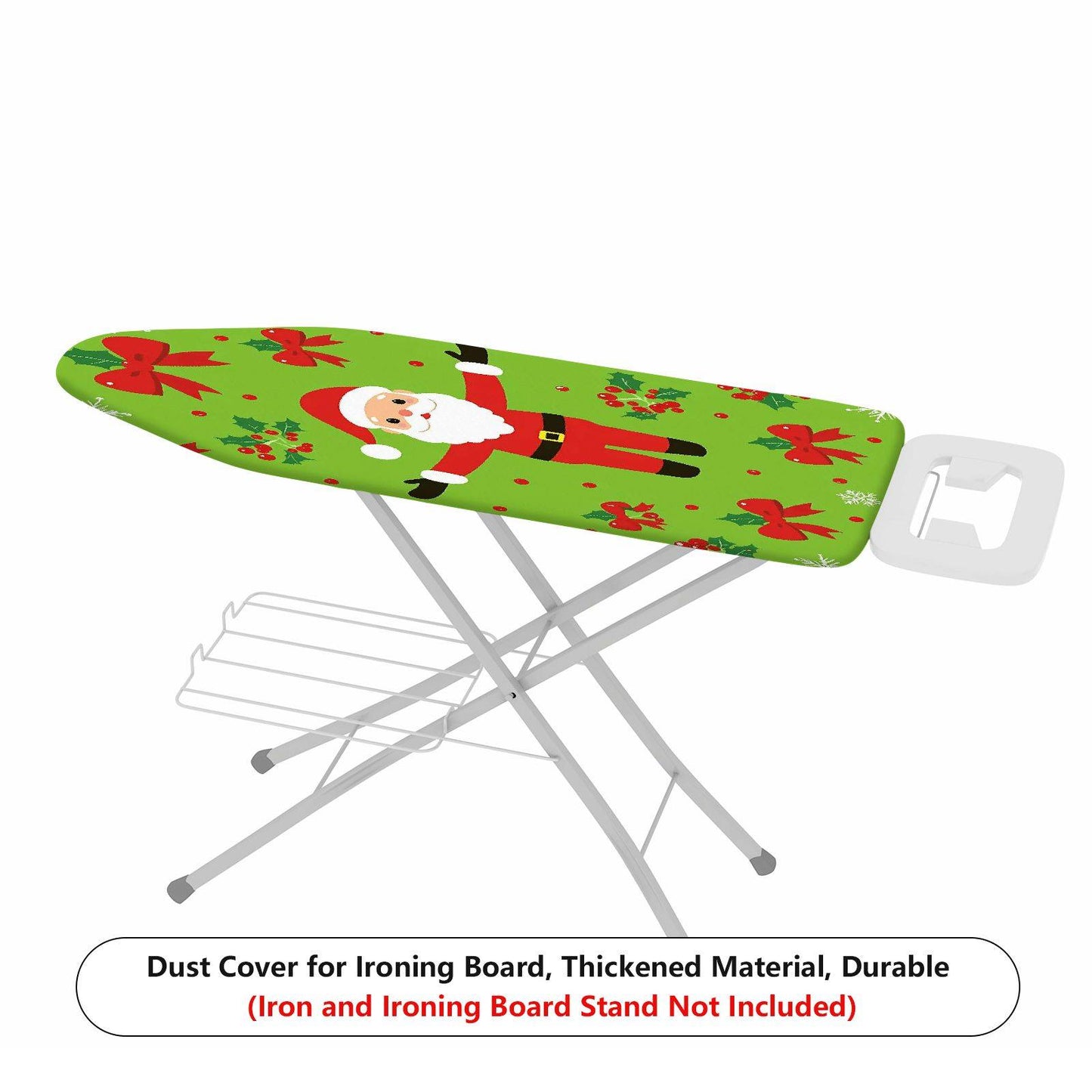 1-Piece Christmas Santa Claus Bowknot  Ironing Board Cover, Universal Size, Without Board