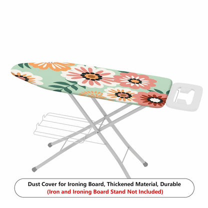 1-Piece Floral Pattern Printed Multifunction Decorative  Ironing Board Cover, Universal Size, Without Board