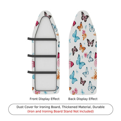 1-Piece Butterfly Floral Colorful  Ironing Board Cover, Universal Size, Without Board