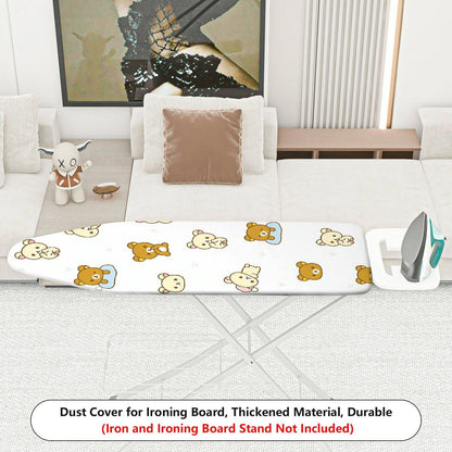 1-Piece Cute  Bear Pattern Animal Style Kawaii  Ironing Board Cover, Universal Size, Without Board