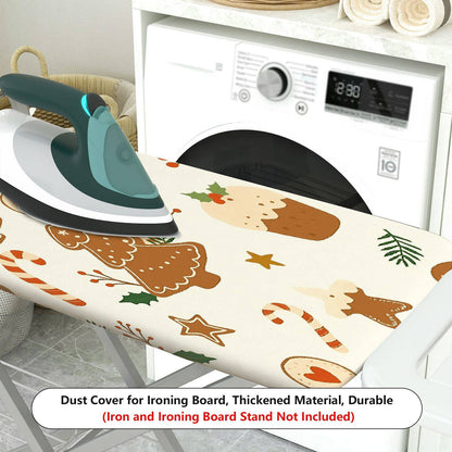 1-Piece Christmas Holiday Festive  Ironing Board Cover, Universal Size, Without Board