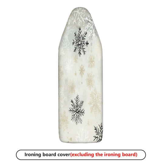 1-Piece Snowflake Christmas Winter  Ironing Board Cover, Universal Size, Without Board
