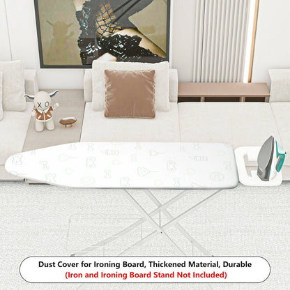 1-Piece Minimalist Cute Heart  Ironing Board Cover, Universal Size, Without Board