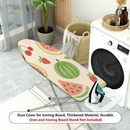 1-Piece with Fruit Pattern, Watermelon, Strawberry, Cherry, Household  Ironing Board Cover, Universal Size, Without Board