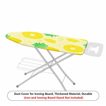 1-Piece Pineapple Fruit Yellow  Ironing Board Cover, Universal Size, Without Board