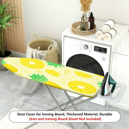 1-Piece Pineapple Fruit Yellow  Ironing Board Cover, Universal Size, Without Board