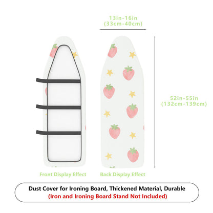 1-Piece Strawberry Star Fun  Ironing Board Cover, Universal Size, Without Board