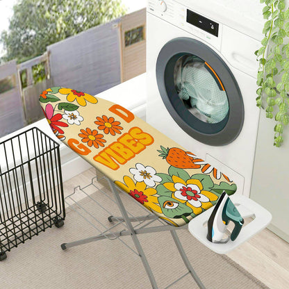 1-Piece Floral Fruit Retro  Ironing Board Cover, Universal Size, Without Board