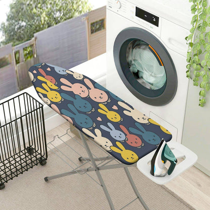 1-Piece Cute Bunny  Pattern  Ironing Board Cover, Universal Size, Without Board