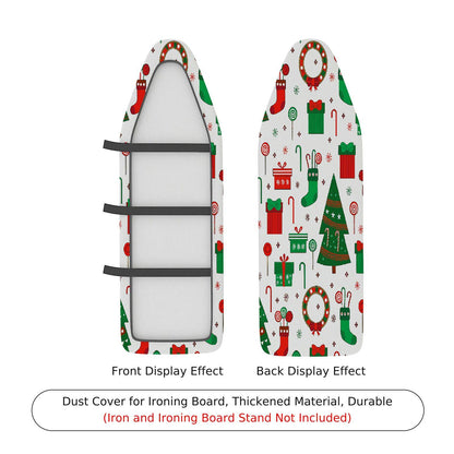 1-Piece Christmas Stockings Ornaments  Ironing Board Cover, Universal Size, Without Board