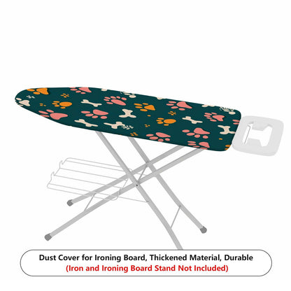 1-Piece Paw Bone Print Pet Cute  Ironing Board Cover, Universal Size, Without Board