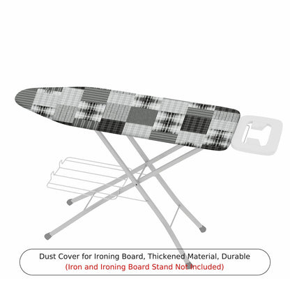 1-Piece Checkered Plaid Patterned  Ironing Board Cover, Universal Size, Without Board