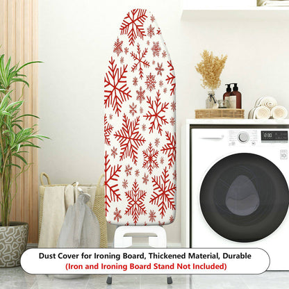 1-Piece Snowflake Christmas Festive  Ironing Board Cover, Universal Size, Without Board