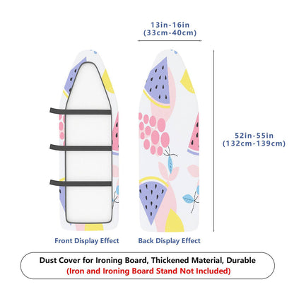 1-Piece Fruit Pattern Watermelon Grapes Cute  Ironing Board Cover, Universal Size, Without Board