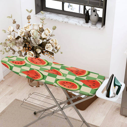 1-Piece Watermelon Checkered Cute  Ironing Board Cover, Universal Size, Without Board