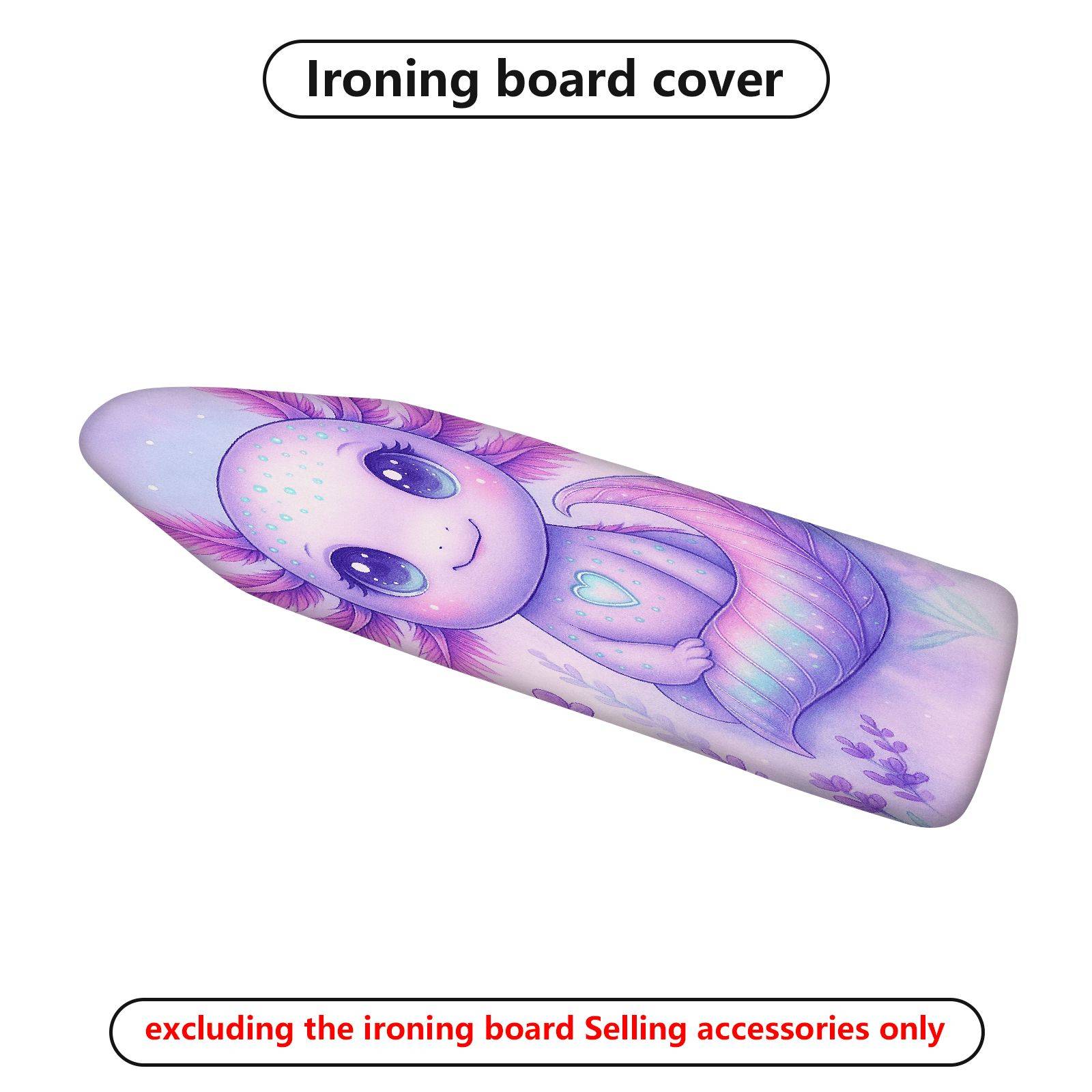 1-Piece Purple Cute  Ironing Board Cover, Universal Size, Without Board