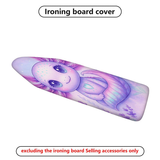 1-Piece Purple Cute  Ironing Board Cover, Universal Size, Without Board