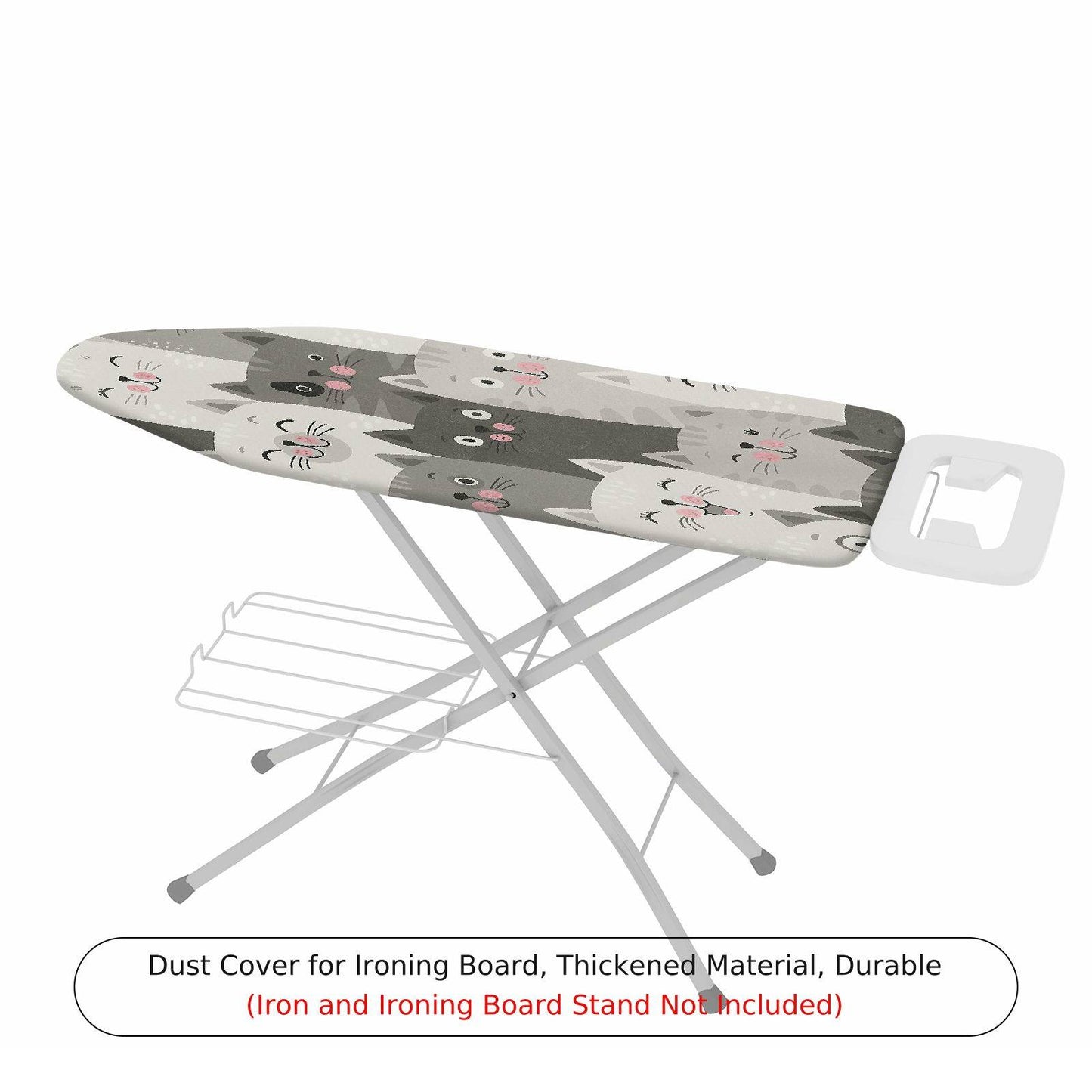 1-Piece Cat Pattern Animal Cute  Ironing Board Cover, Universal Size, Without Board