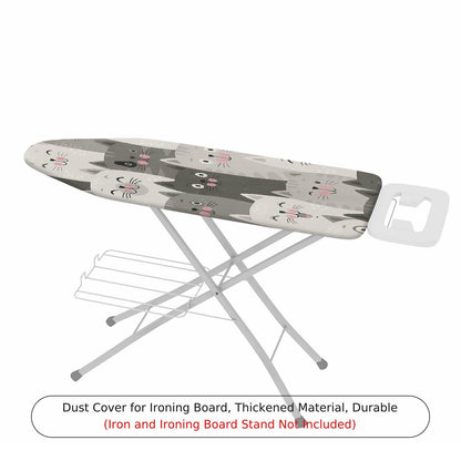 1-Piece Cat Pattern Animal Cute  Ironing Board Cover, Universal Size, Without Board