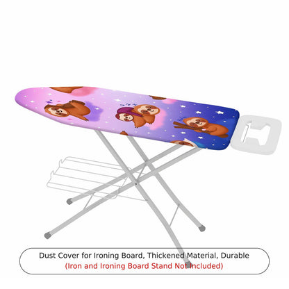 1-Piece Cute Sloth Star Night  Ironing Board Cover, Universal Size, Without Board