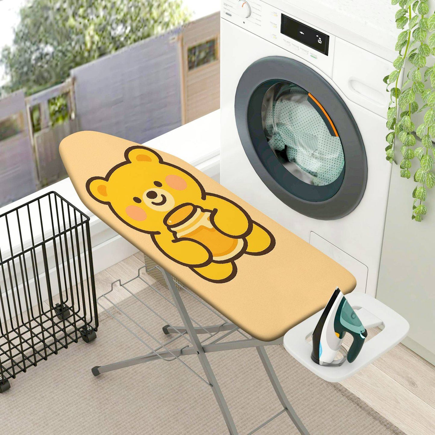 1-Piece Bear  Cute  Ironing Board Cover, Universal Size, Without Board