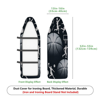 1-Piece Basketball Sports Athlete  Ironing Board Cover, Universal Size, Without Board