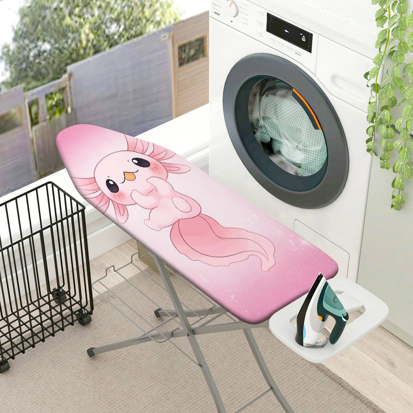 1-Piece Cute  Pink  Ironing Board Cover, Universal Size, Without Board