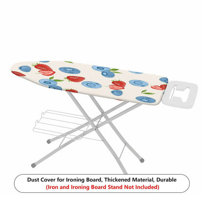1-Piece Fruit Pattern Strawberry Blueberry Cute  Ironing Board Cover, Universal Size, Without Board
