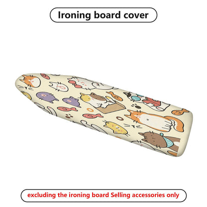 1-Piece Cute  Animal Cat  Ironing Board Cover, Universal Size, Without Board