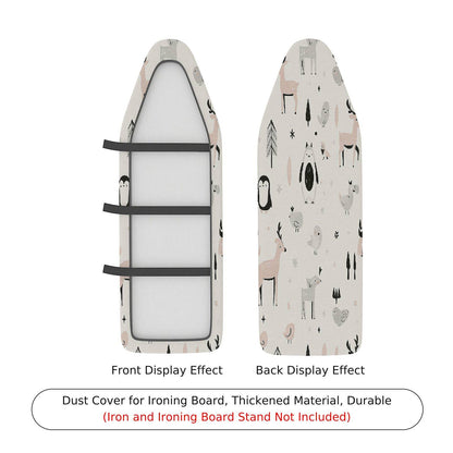 1-Piece Animals  Cute  Ironing Board Cover, Universal Size, Without Board