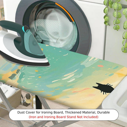 1-Piece Abstract Colorful Artistic  Ironing Board Cover, Universal Size, Without Board