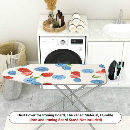 1-Piece Fruits Blueberry Strawberry  Ironing Board Cover, Universal Size, Without Board