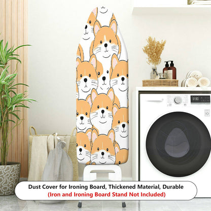 1-Piece Cute Dog  Animal  Ironing Board Cover, Universal Size, Without Board