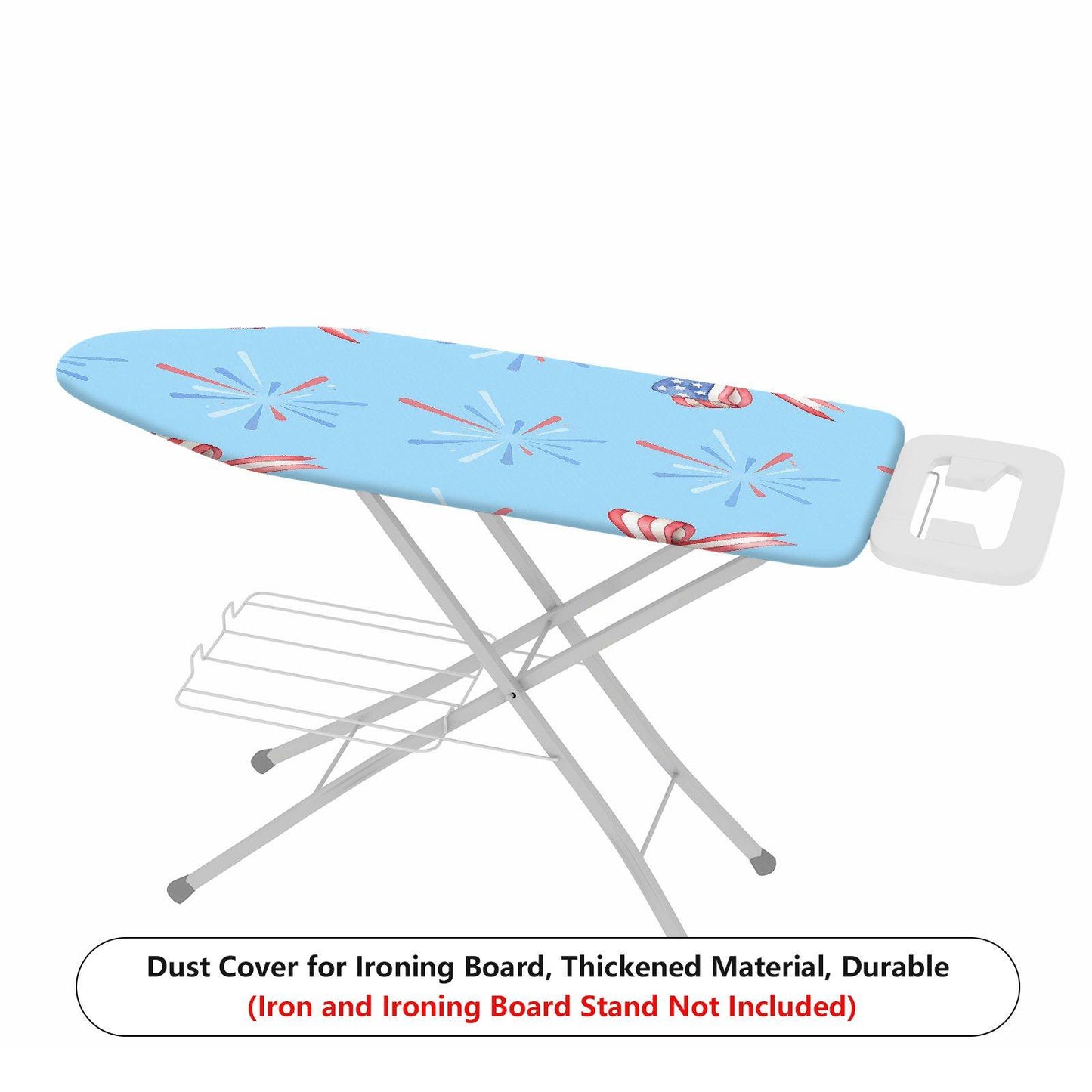 1-Piece American Style Festive Theme Firework Theme  Ironing Board Cover, Universal Size, Without Board