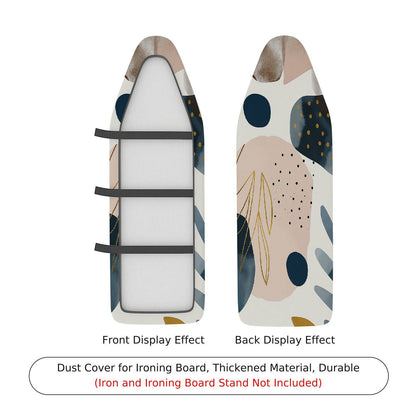 1-Piece Abstract Art Pattern Geometric Shapes Pastel Color  Ironing Board Cover, Universal Size, Without Board