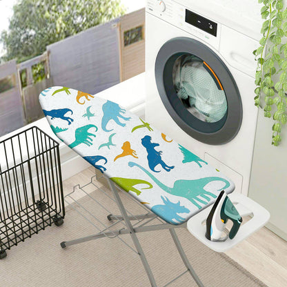 1-Piece Dinosaur Colorful Fun  Ironing Board Cover, Universal Size, Without Board