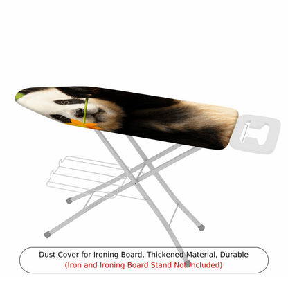 1-Piece Panda Flower Fun  Ironing Board Cover, Universal Size, Without Board